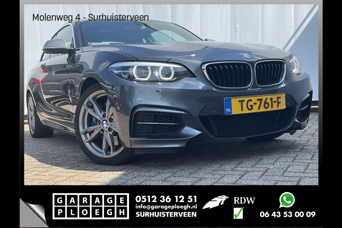 BMW 2 Serie Coupé M240i High Executive Leder Led M-Sport Uitstraling!!