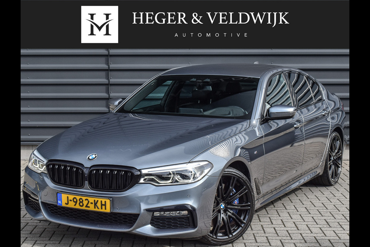 BMW 5 Serie 540i High Executive M-SPORT | HEAD UP | ACHTERUITRIJ CAMERA | STOEL- EN STUUR VERWARMING | HARMAN / KARDON AUDIO