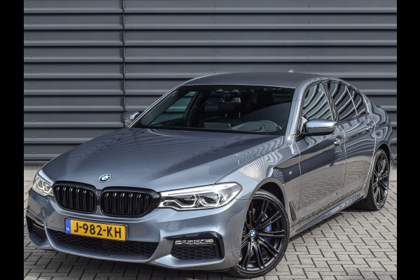 BMW 5 Serie 540i High Executive M-SPORT | HEAD UP | ACHTERUITRIJ CAMERA | STOEL- EN STUUR VERWARMING | HARMAN / KARDON AUDIO