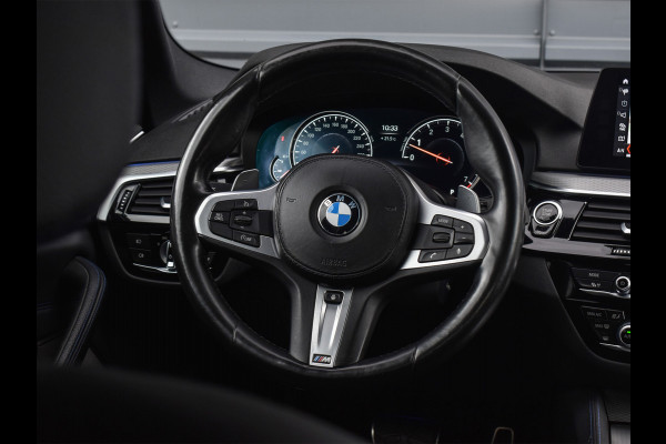 BMW 5 Serie 540i High Executive M-SPORT | HEAD UP | ACHTERUITRIJ CAMERA | STOEL- EN STUUR VERWARMING | HARMAN / KARDON AUDIO