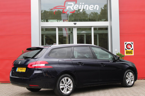 Peugeot 308 SW 1.2 110PK BLUE LEASE EXECUTIVE | NAVIGATIE 10" TOUCHSCREEN | APPLE CARPLAY/ANDROID AUTO | PANORAMA DAK | DAB+ RADIO | CLIMATE CONTROL | PARKEERSENSOREN VOOR EN ACHTER| LICHTMETALEN VELGEN | CRUISE CONTROL | REGEN/LICHT SENSOR |