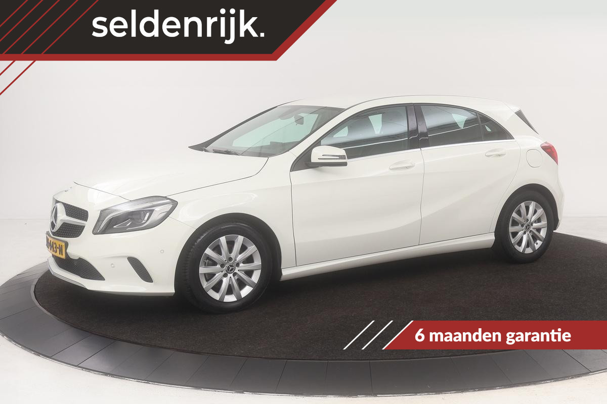 Mercedes-Benz A-Klasse 160 Style | Half leder | Park Assist | Full LED | Navigatie | Cruise control | Bluetooth | Airco