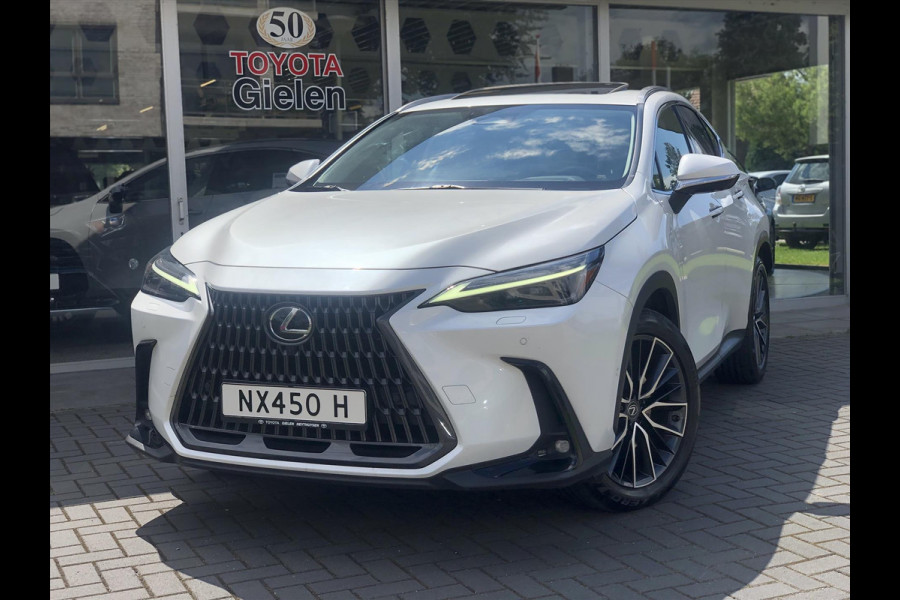 Lexus NX 450h+ President Line | Schuifdak, Trekhaak, Head up display, 360 Camera, Stoelventilatie, Geheugenfunctie, Stuurverwarming