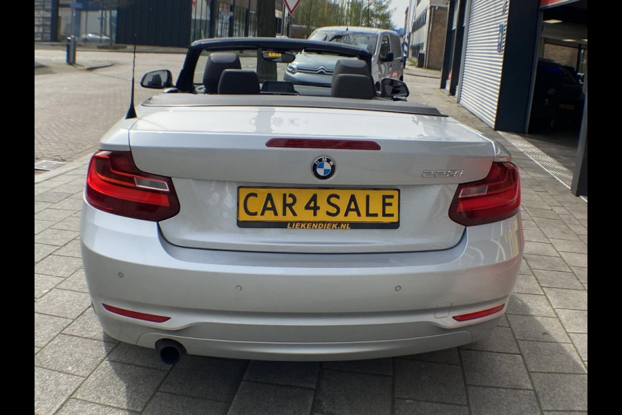 BMW 2 Serie Cabrio 220i Executive - Navigatie I Airco I PDC I 1/2 Leer I "19" Sport velgen & Sport pakket I Dealer onderhouden