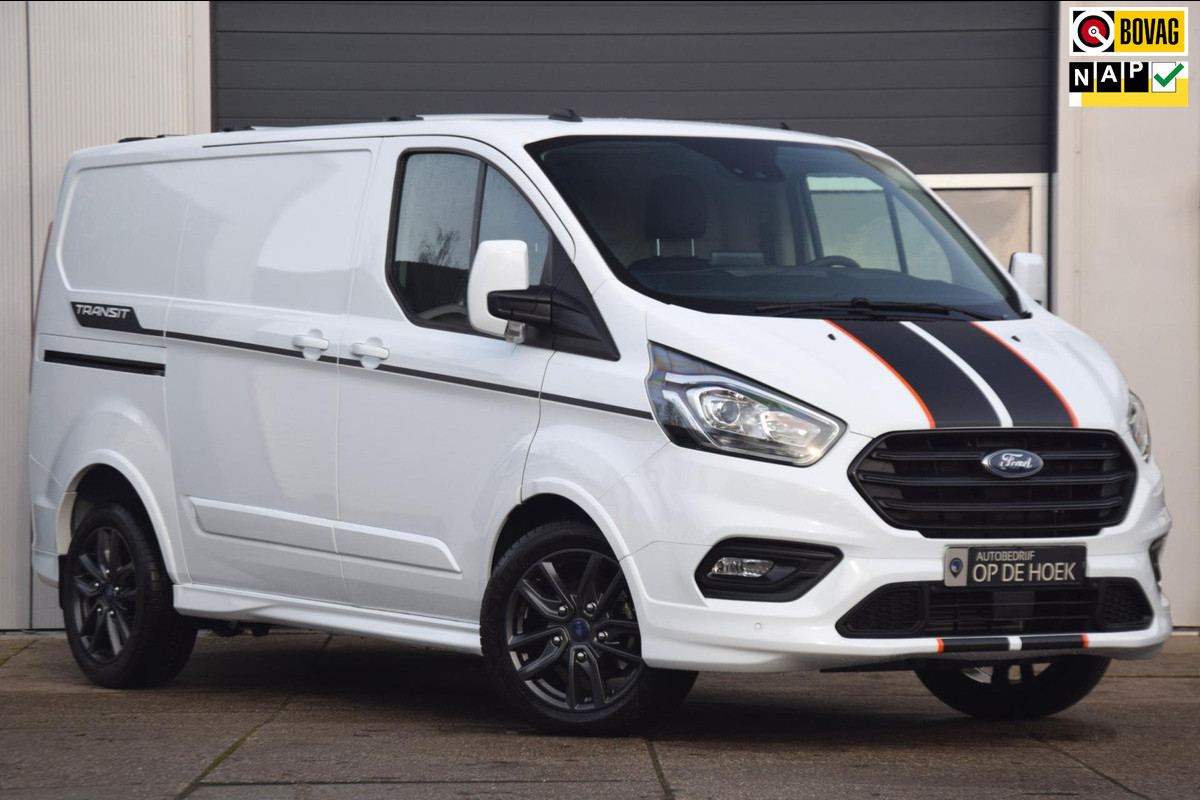 Ford Transit Custom 300 2.0 TDCI Sport TREKHAAK/NAVIGATIE/DODE HOEK DETECTIE BLIS