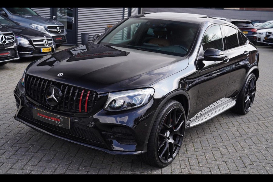 Mercedes-Benz GLC Coupé AMG 43 4MATIC | Schuifdak | Burmester | Elek. verstelbare stoelen | Elek Trekhaak | Luxe leder |