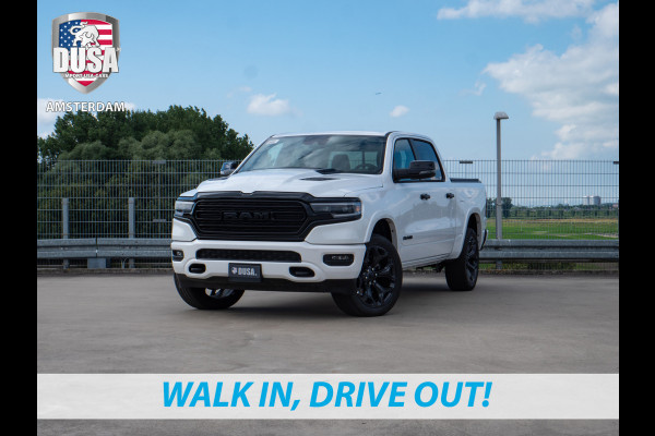 Dodge Ram 1500 1500 | Limited E-torque | Final V8 Edition | 4x4 Crew Cab | Night Edition | Cover | Trekhaak | Getoonde accessoires zijn verkrijgbaar tegen meerprijs