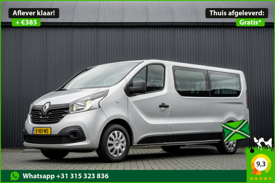 Renault Trafic Passenger 1.6 dCi 8-Pers L2H1 | Incl. BPM, BTW vrij | R-Link | Navi | Airco | Cruise | PDC | MF Stuur | Start / Stop