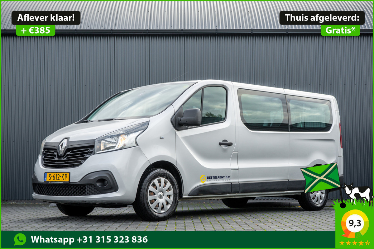 Renault Trafic Passenger **1.6 dCi 9-Pers L2H1 | Incl. BPM, BTW vrij | R-Link | Navi | Airco | Cruise | PDC | MF Stuur | Start / Stop**