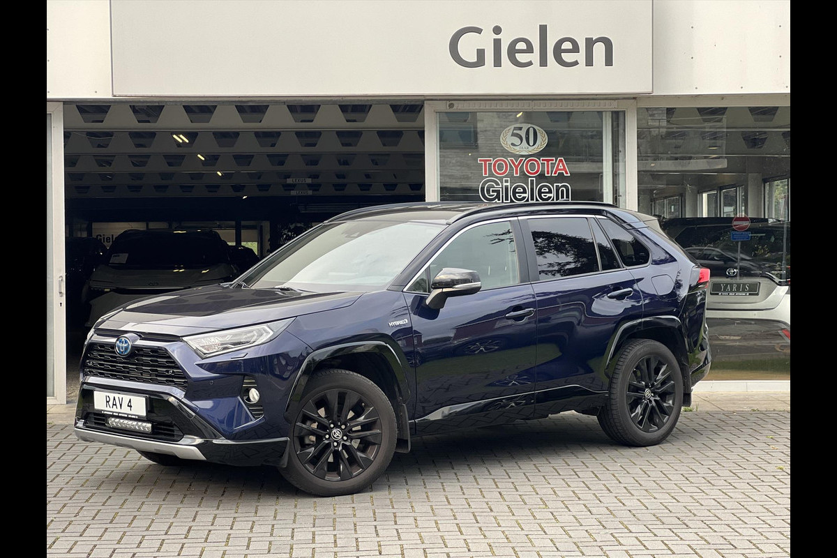 Toyota RAV4 2.5 Hybrid Bi-Tone | Dodehoekherkenning, Parkeersensoren, Elektrische achterkep, Stoel + Stuurverwarming, 19 inch, Weinig KM