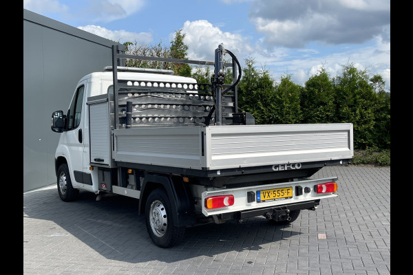 Peugeot Boxer 2.2 HDI 131 PK / PICK UP / HIAB KRAAN T-CLX 013 / TREKHAAK / AIRCO / 2.500 KG AHG