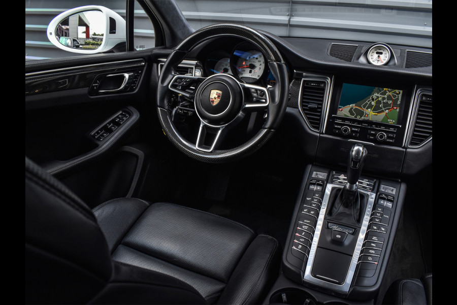 Porsche Macan 3.6 Turbo | SPORT CHRONO | LUCHTVERING | PANORAMADAK | STOEL- VERWARMING EN VENTILATIE | ALCANTARE HEMEL | LEDEREN DASHBOARD | A