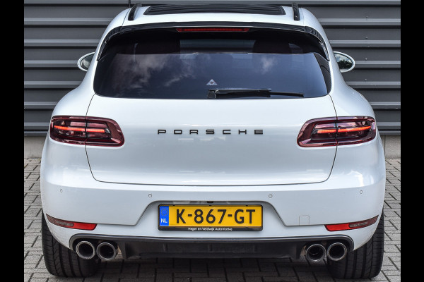 Porsche Macan 3.6 Turbo | SPORT CHRONO | LUCHTVERING | PANORAMADAK | STOEL- VERWARMING EN VENTILATIE | ALCANTARE HEMEL | LEDEREN DASHBOARD | A