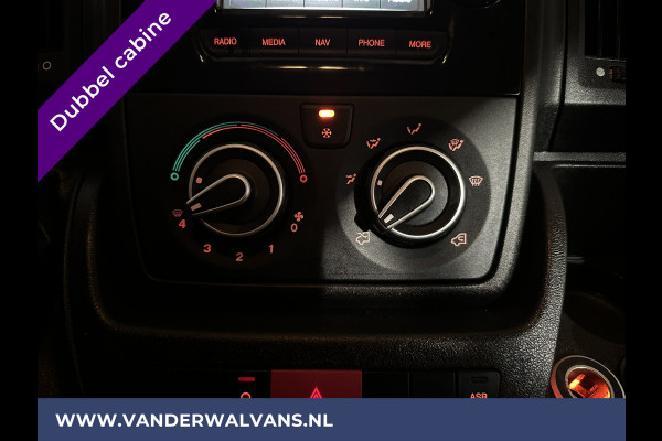 Peugeot Boxer 2.0 BlueHDI 131pk Pick up Dubbele Cabine Open Laadbak Euro6 Airco | 7-zits Navigatie