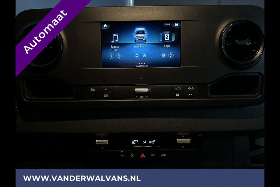 Mercedes-Benz Sprinter 316 CDI 163pk Automaat Bakwagen Laadklep Euro6 Airco | Camera | Apple Carplay Android Auto, Adaptieve Cruisecontrol, Chauffeursstoel, Bijrijdersbank