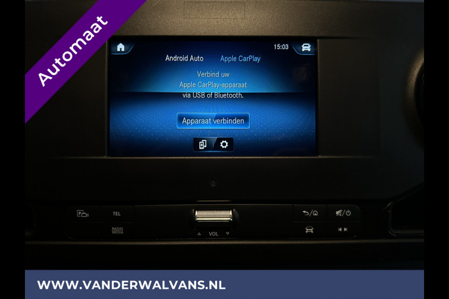 Mercedes-Benz Sprinter 316 CDI 163pk Automaat Bakwagen Laadklep Euro6 Airco | Camera | Apple Carplay Android Auto, Adaptieve Cruisecontrol, Chauffeursstoel, Bijrijdersbank