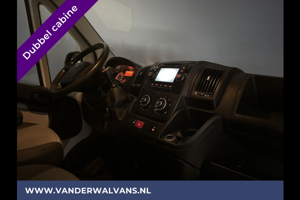 Peugeot Boxer 2.0 BlueHDI 131pk Pick up Dubbele Cabine Open Laadbak Euro6 Airco | 7-zits Navigatie