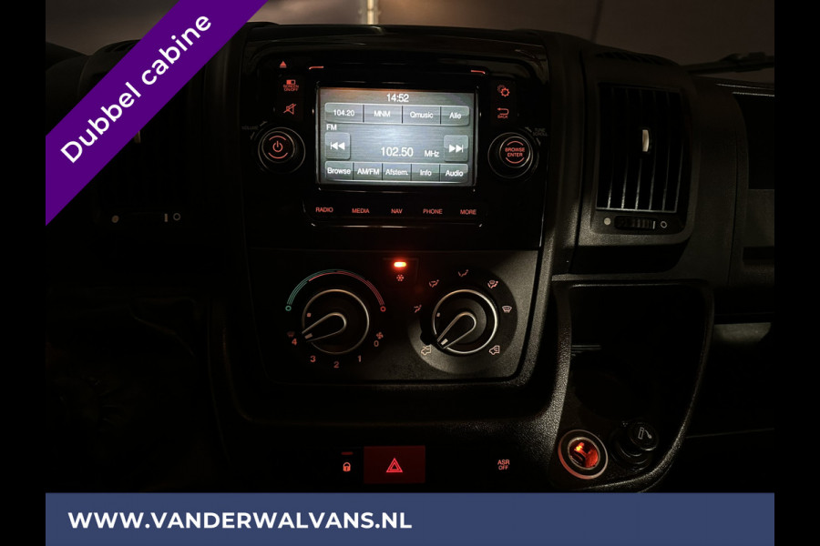 Peugeot Boxer 2.0 BlueHDI 131pk Pick up Dubbele Cabine Open Laadbak Euro6 Airco | 7-zits Navigatie