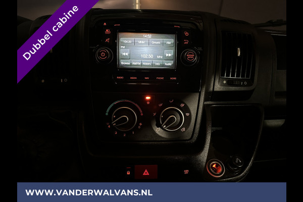 Peugeot Boxer 2.0 BlueHDI 131pk Pick up Dubbele Cabine Open Laadbak Euro6 Airco | 7-zits Navigatie