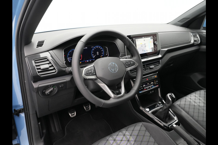 Volkswagen T-Cross 1.0 TSI 115 6MT R-Line | 'App-Connect' draadloze smartphone integratie | Achterlichten LED | Afstandscontrolesysteem (Front Assist)