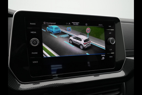 Volkswagen T-Cross 1.0 TSI 115 6MT R-Line | 'App-Connect' draadloze smartphone integratie | Achterlichten LED | Afstandscontrolesysteem (Front Assist)