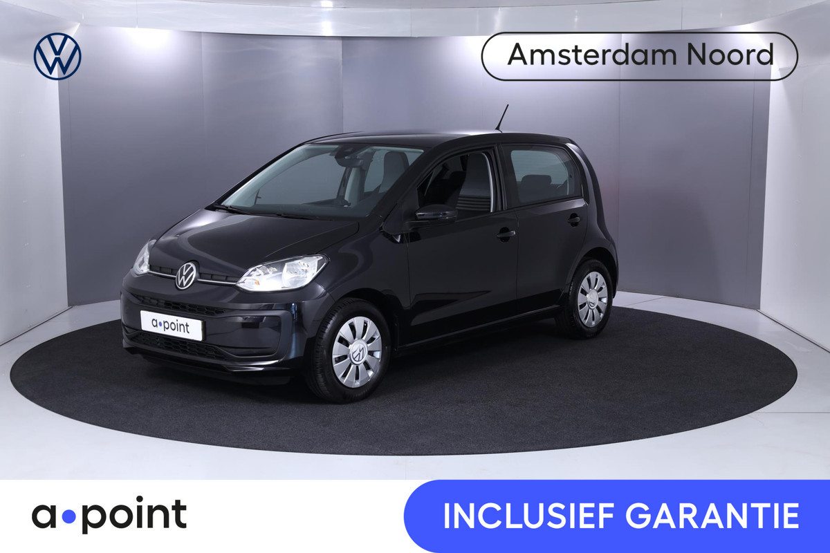 Volkswagen up! 1.0 Private lease vanaf €330,- pm | 65 pk | Verlengde garantie | Navigatie via App | Autom. airco | Cruise control | Achteruitrijcamera |