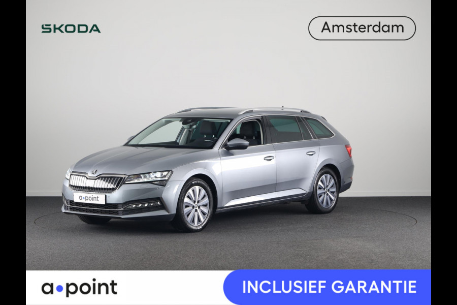 Škoda Superb Combi 1.4 TSI iV Business Edition Plus 218 pk Automaat (DSG) | Navigatie | Parkeersensoren | Achteruitrijcamera | Adaptieve cruise control | Stoelverwarming voor/achter |