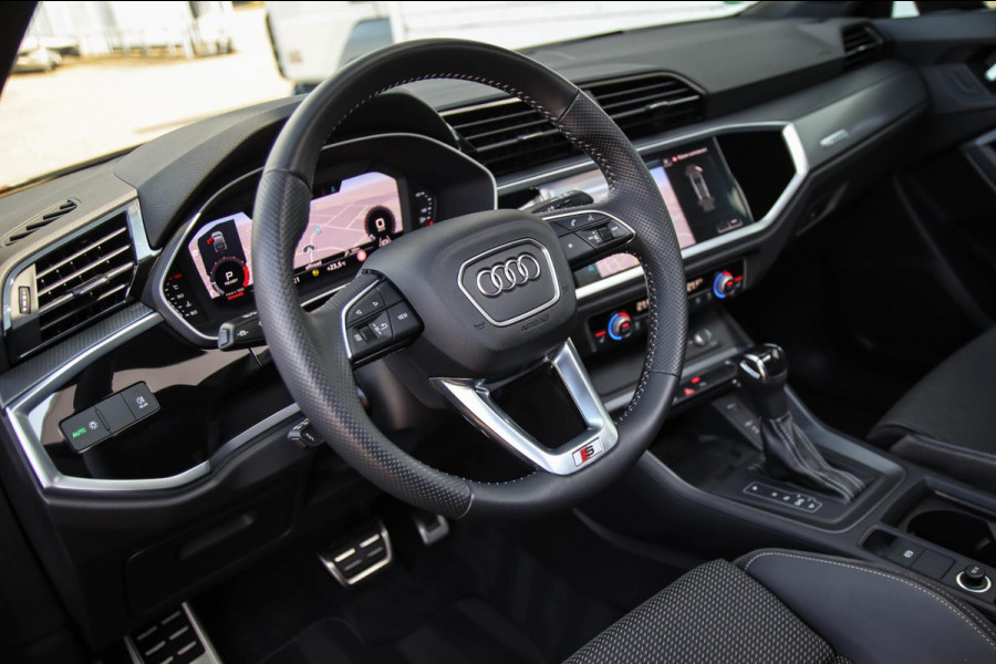 Audi Q3 Sportback 35 TFSI 1.5TFSI S Line Pro Line S 150pk S-Tronic! Panoramadak|Virtual Cockpit|LED Matrix|Leder|CarPlay|Black|20