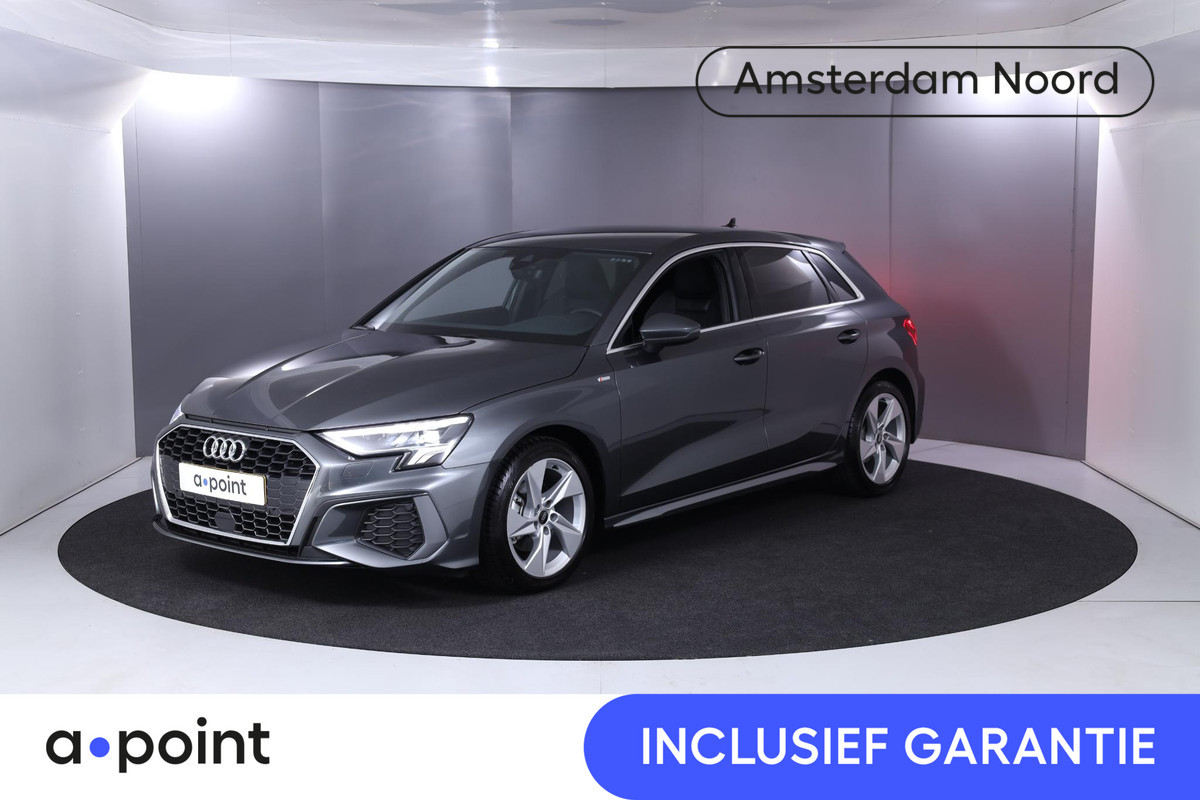 Audi A3 Sportback 30 TFSI S edition 110 pk S-tronic | Verlengde garantie | Navigatie | Parkeersensoren | Cruise control | Full-LED koplampen |