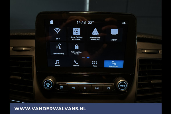 Ford Transit Custom 2.0 TDCI 131pk L1H1 Limited Euro6 Airco | Apple Carplay | LED | Cruisecontrol Android Auto, Verwarmde voorruit, Parkeersensoren, Stoelverwarming, Bijrijdersbank