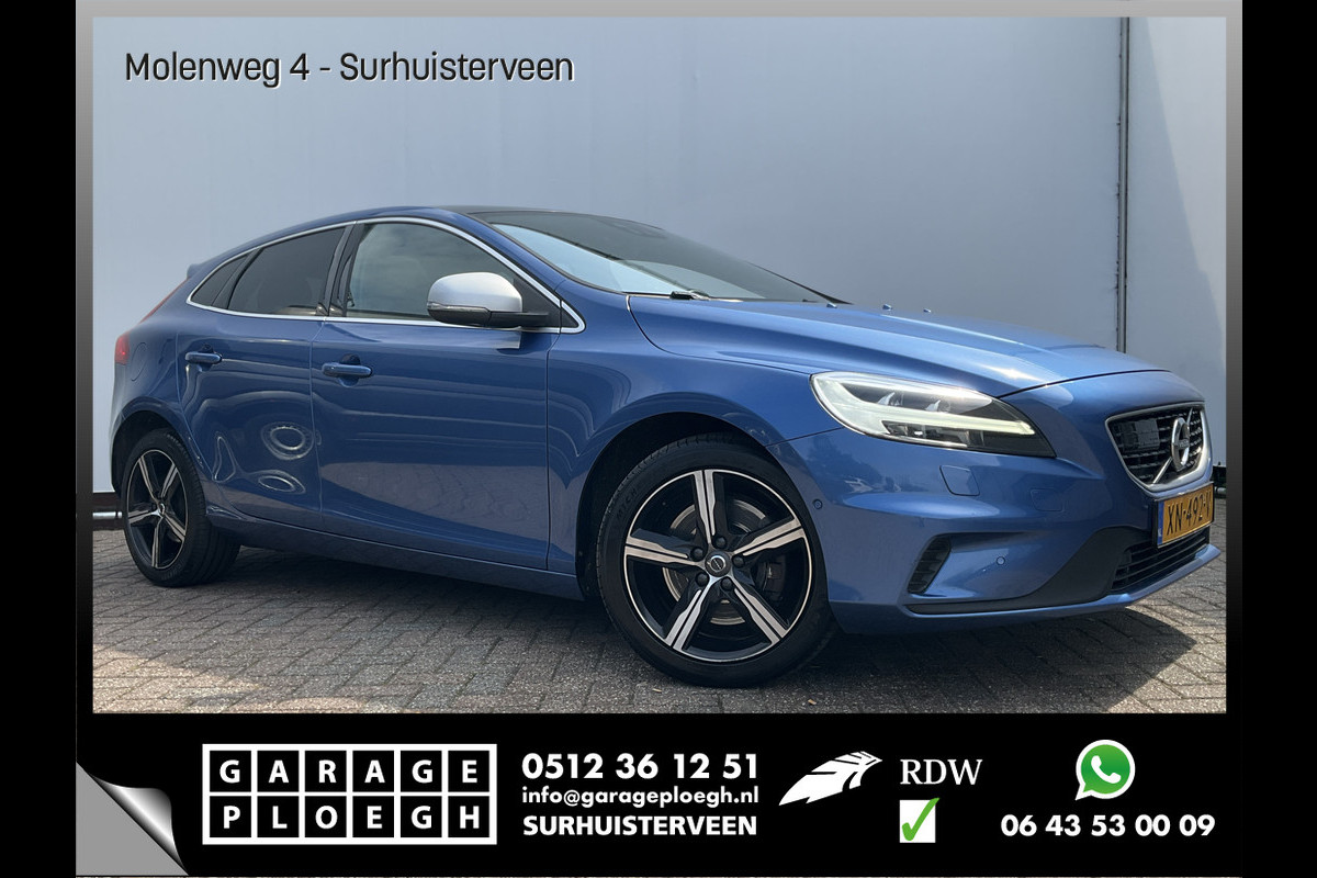 Volvo V40 2.0 D3 150pk Autom R-design Pano Har/Kardon Leer Nav/Camera Polar+ Sport