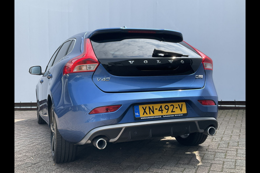 Volvo V40 2.0 D3 150pk Autom R-design Pano Har/Kardon Leer Nav/Camera Polar+ Sport