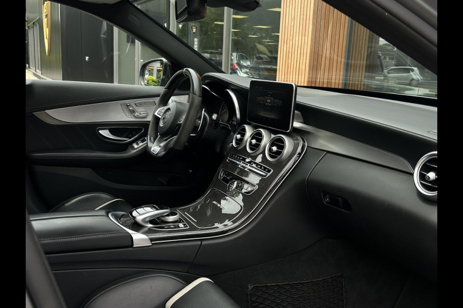 Mercedes-Benz C-Klasse Estate AMG 63 S Panoramadak Schaalstoelen Burmester Carbon Adapt. Cruise 19''LM