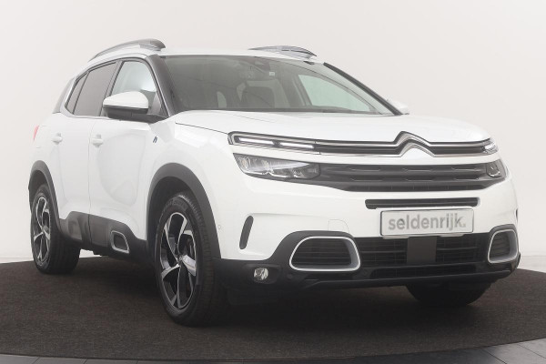 Citroën C5 Aircross 1.6 PHEV Iconic | Stoelverwarming | Carplay | Camera | Navigatie | Half leder | Dodehoek detectie | Keyless | DAB | Full LED