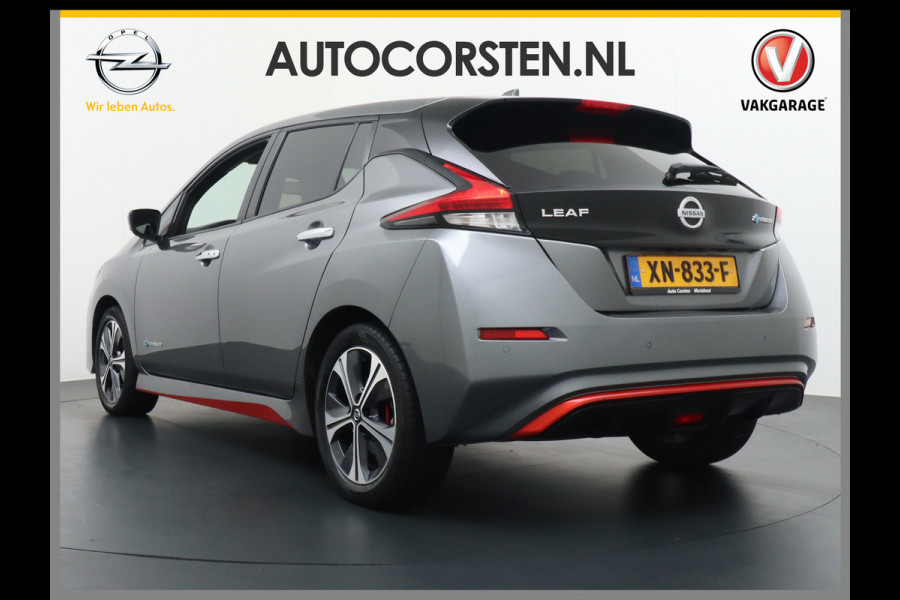 Nissan Leaf Carplay - Android Auto Bose Ecc Leder Stoel+Stuur verw. Navi Adap. Cruise Control LMV 360 Camera Multimedia DAB Led Regen-licht  Eco - E-Pedal