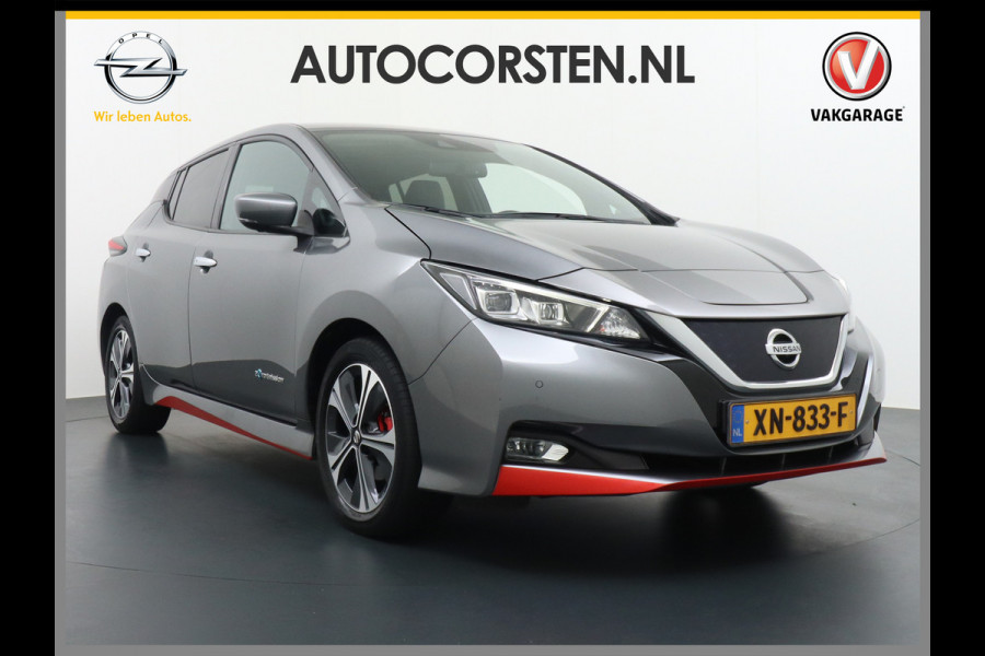 Nissan Leaf Carplay - Android Auto Bose Ecc Leder Stoel+Stuur verw. Navi Adap. Cruise Control LMV 360 Camera Multimedia DAB Led Regen-licht  Eco - E-Pedal