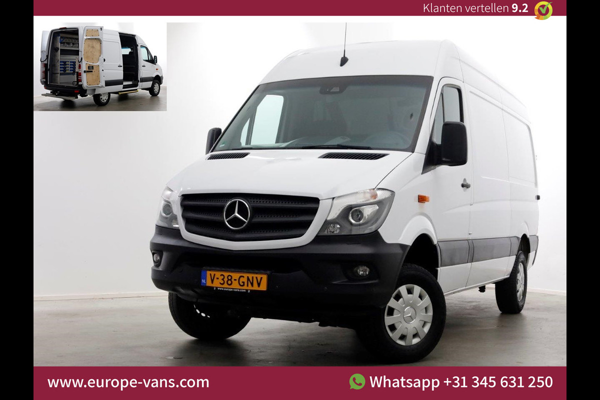 Mercedes-Benz Sprinter 316 CDI 163pk E6 4X4 ZG1 L2H2 Airco/Xenon/Inrichting 10-2016