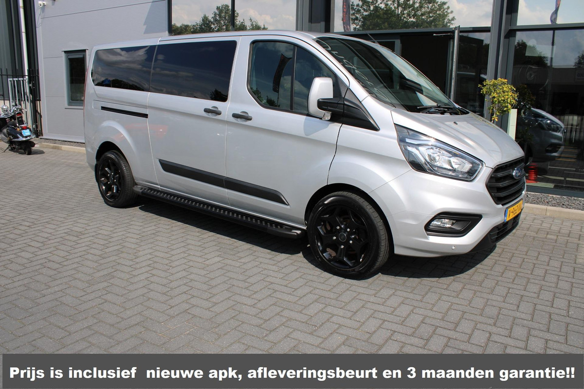 Ford Transit Custom 320 2.0 TDCI L2H1 Limited Dubbele Cabine luxe airco navi 448,- p/md