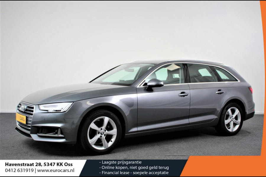 Audi A4 Avant 40 TFSI 190pk S-Tronic Sport hybride | Climate Control | Electrisch bedienbare achterklep | Cruise Control Adaptive | Stoelverwarming | Interieur-pakket S line Competition | Led