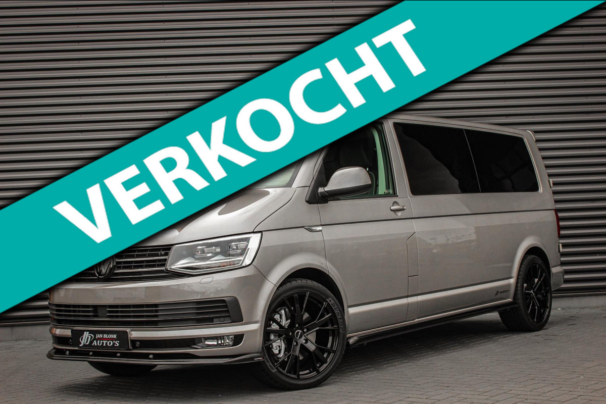 Volkswagen Transporter 2.0 TDI L2H1 204PK JB-EDTION / LEDEREN BEKLEDING / TREKHAAK / APPLE CARPLAY / AIRCO / NIEUWSTAAT / FULL