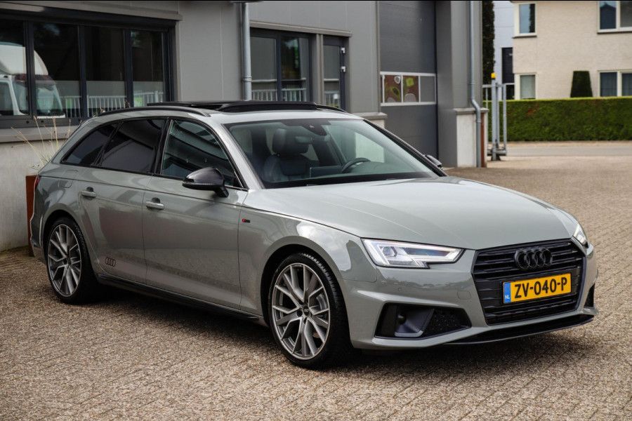 Audi A4 Avant 40 2.0TFSI S line Black Edition Facelift 190pk S-Tronic NL|Panoramadak|Virtual Cockpit|Leder|LED Matrix|Camera|Black