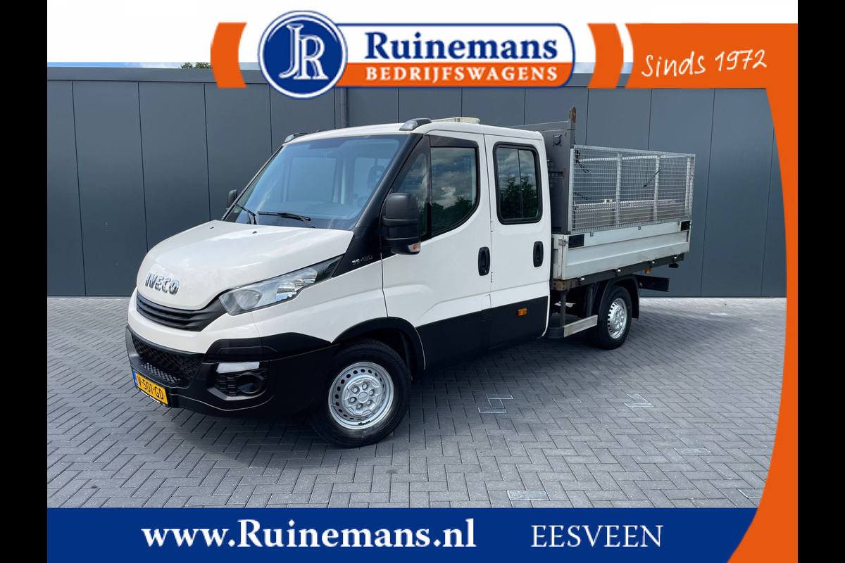 Iveco Daily 35S12D 2.3 / PICK UP / DUBBELE CABINE / AIRCO / 6 PERS / 3.5TON TREKKEN