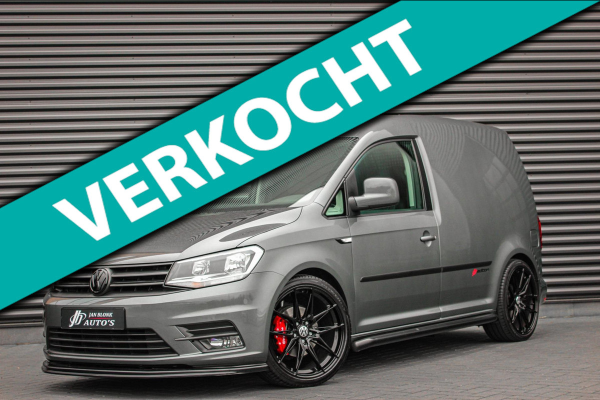 Volkswagen Caddy 2.0 TDI L1H1 187PK JB-EDITION DSG / SIDE BARS / NAVIGATIE / TREKHAAK / LEDEREN BEKLEDING / NIEUWSTAAT / 177DKM