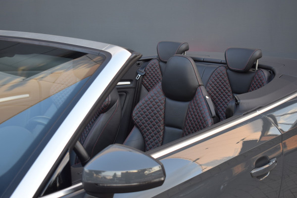 Audi S3 Cabriolet 2.0 TFSI 310pk Quattro - RS stoelen - Maxton design -