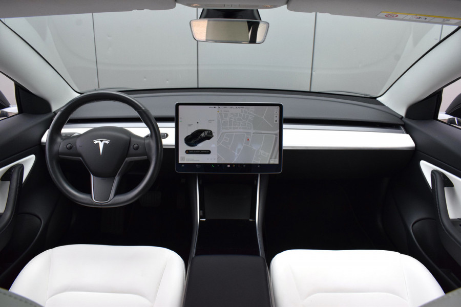 Tesla Model 3 Long Range AWD 75 kWh | Wit Leer | Full Self-Driving AutoPilot | Pano