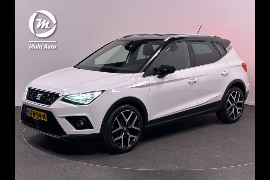 Seat Arona 1.0 TSI FR Launch Edition 116pk DSG Dealer O.H | LED Koplampen | 18"L.M | Camera | Apple Carplay | Sportstoelen Verwarmd | Navi | DAB |