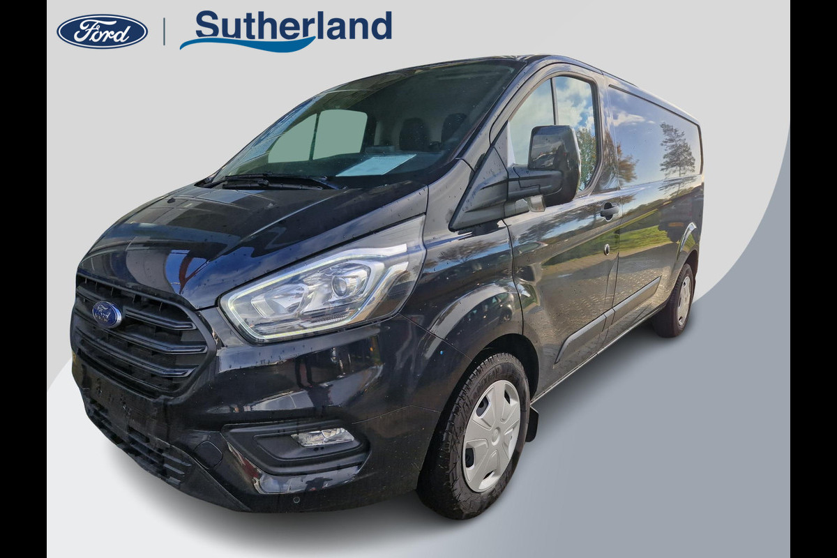 Ford Transit Custom 300 2.0 TDCI L2H1 Trend 130pk| SCI | Automaat | Cruise Control | Navigatiesysteem | Camera| Reservewiel | Agate Black