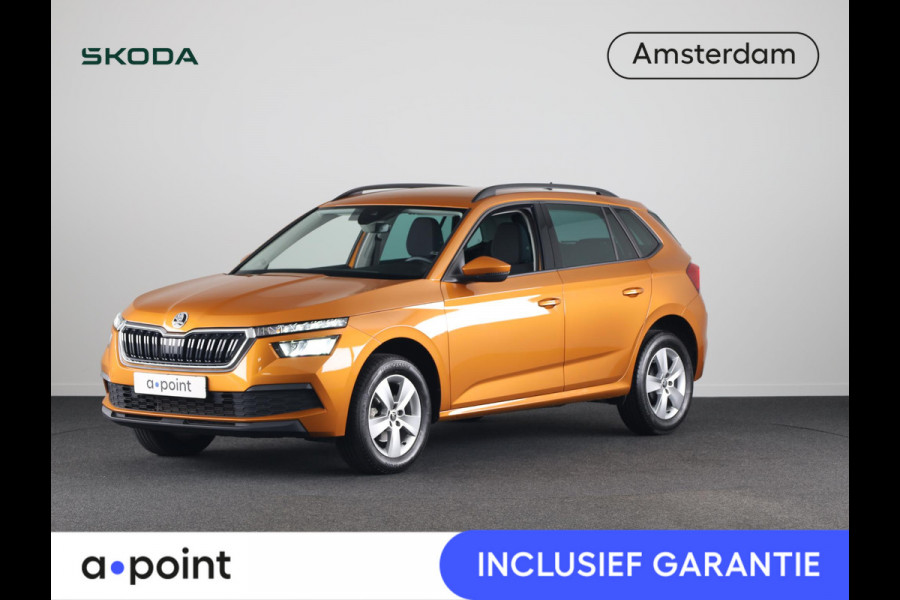 Škoda Kamiq 1.0 TSI Ambition 110 pk Automaat (DSG) | Verlengde garantie | Navigatie via App | Parkeersensoren achter | Cruise control | Autom. airco |