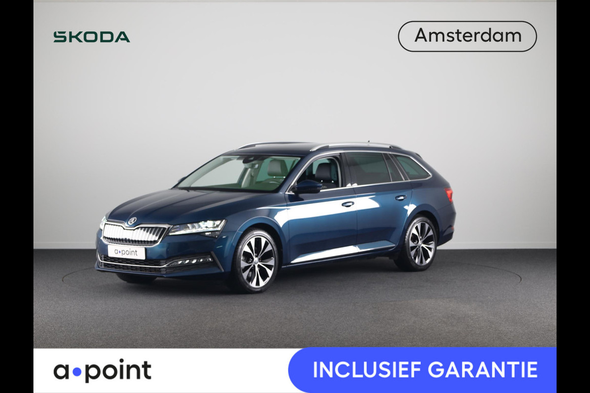 Škoda Superb Combi 1.4 TSI iV Laurent & Klement 218pk Plug in Hybrid | Lederen bekleding | Trekhaak zwenkbaar | Matrix koplampen