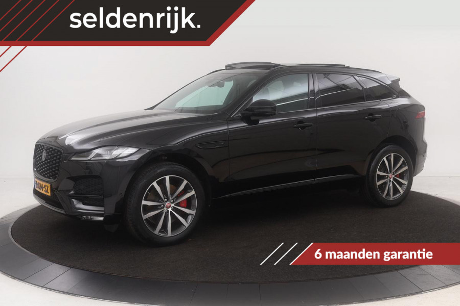 Jaguar F-Pace P400e S | Panoramadak | Adaptive Cruise | Meridian | Stoel & Stuurverwarming | Head-up | Keyless | Leder | Carplay